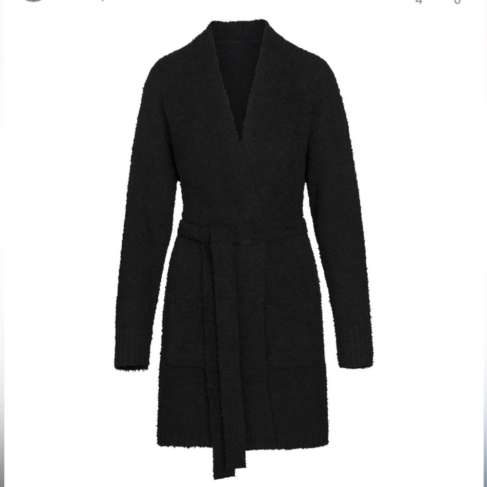Skims Cozy Knit Short Robe